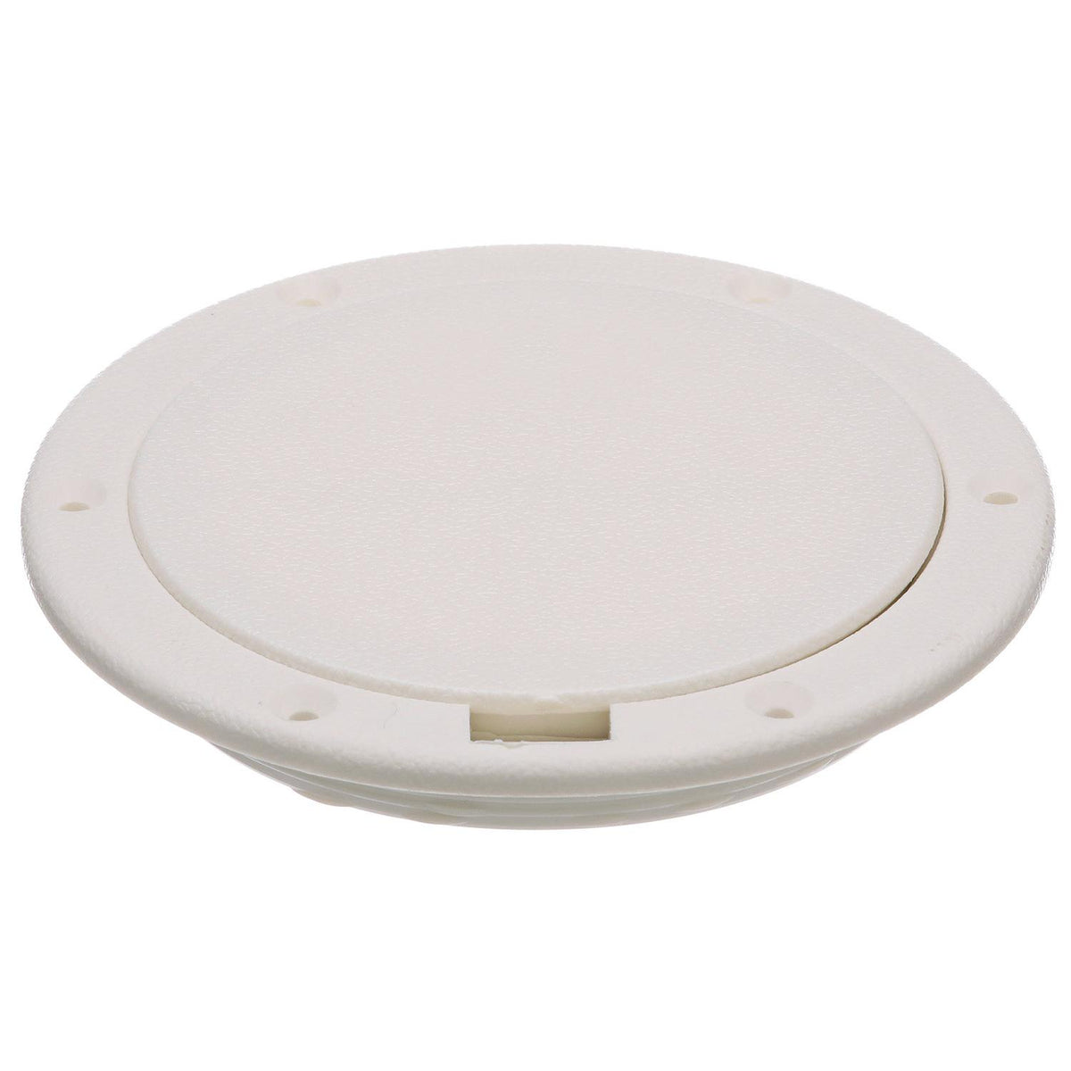 Seachoice White Pry-Up Deck Plate, Watertight, Up to 8-1/2 in. Diameter Hole Default Title -Modern Boat Sales & Service