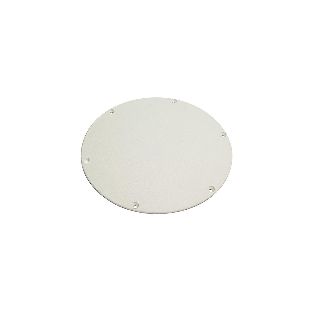 Seachoice 39571 Polypropylene Cover Plate Arctic White, OD: 10