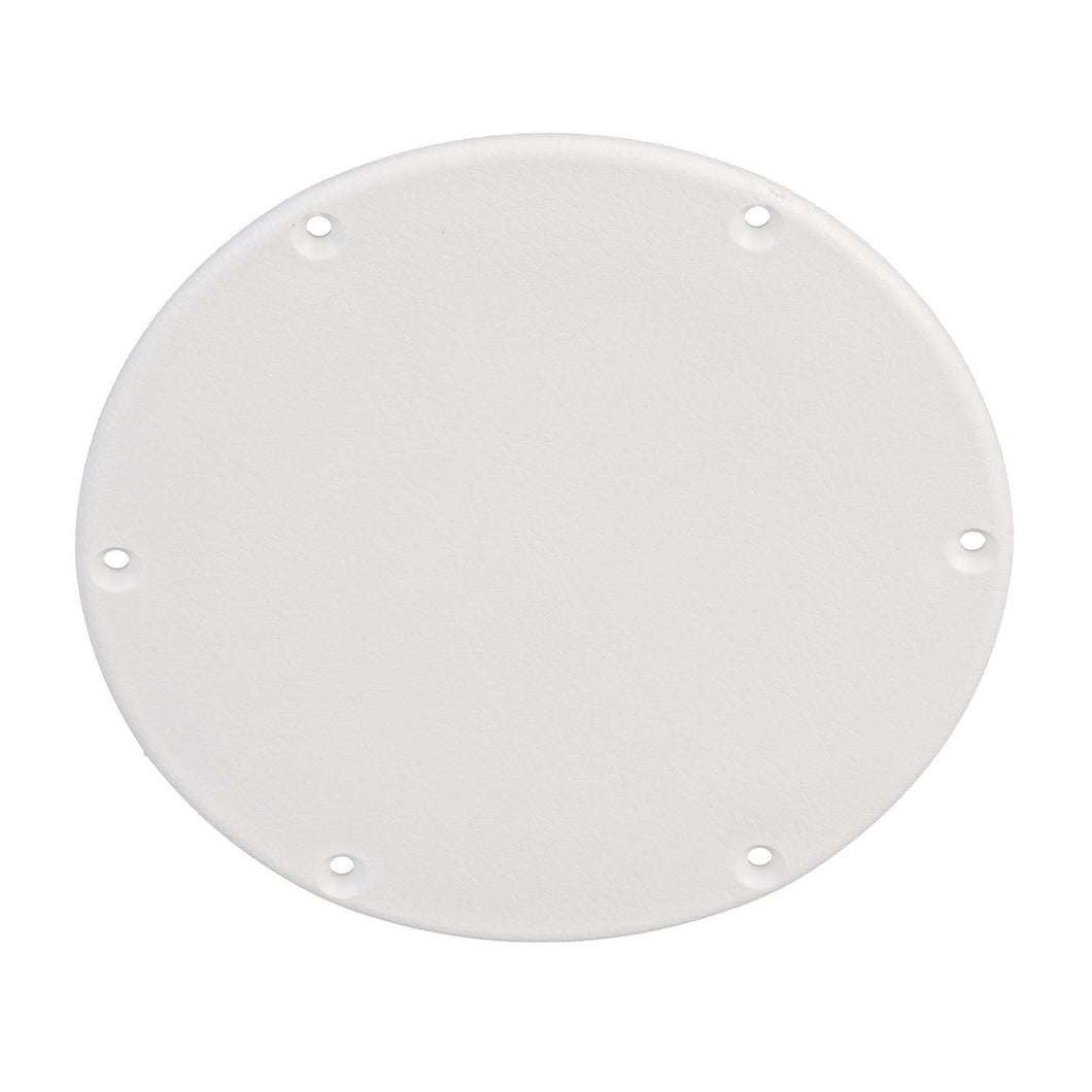 Seachoice 39591 Mounted Boat Plate Cover, Arctic White Finish, Up to 6 in. Default Title -Modern Boat Sales & Service