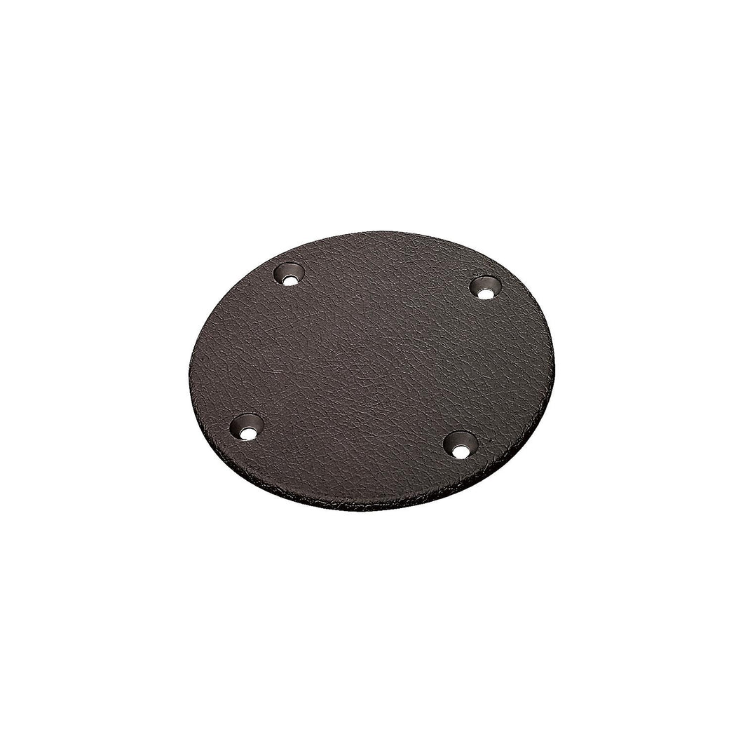Seachoice 39611 Polypropylene Cover Plate Black, OD: 5-5/8