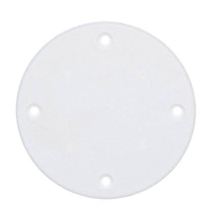 Seachoice 39621 Marine Boat Cover Plate, Arctic White, 4-1/8 in. Outer Diameter -Modern Boat Sales & Service