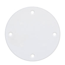 Seachoice 39621 Marine Boat Cover Plate, Arctic White, 4-1/8 in. Outer Diameter -Modern Boat Sales & Service