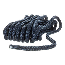 Seachoice Double-Braid Nylon Dock Line w/ Eye Splice, Pre-Shrunk, Heat Stabilized, 3/8 In. X 20 Ft., Navy Blue -Modern Boat Sales & Service