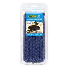 Seachoice Double-Braid Nylon Dock Line w/ Eye Splice, Pre-Shrunk, Heat Stabilized, 1/2 In. X 15 Ft., Navy Default Title -Modern Boat Sales & Service