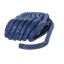 Seachoice 39871 Double-Braid Nylon Dock Line w/ Eye Splice, Pre-Shrunk, Heat Stabilized, 1/2 In. X 25 Ft., Navy Blue Default Title -Modern Boat Sales & Service