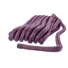 Seachoice Double-Braid Nylon Dock Line w/ Eye Splice, Pre-Shrunk, Heat Stabilized, 3/8 In. X 15 Ft., Burgundy -Modern Boat Sales & Service