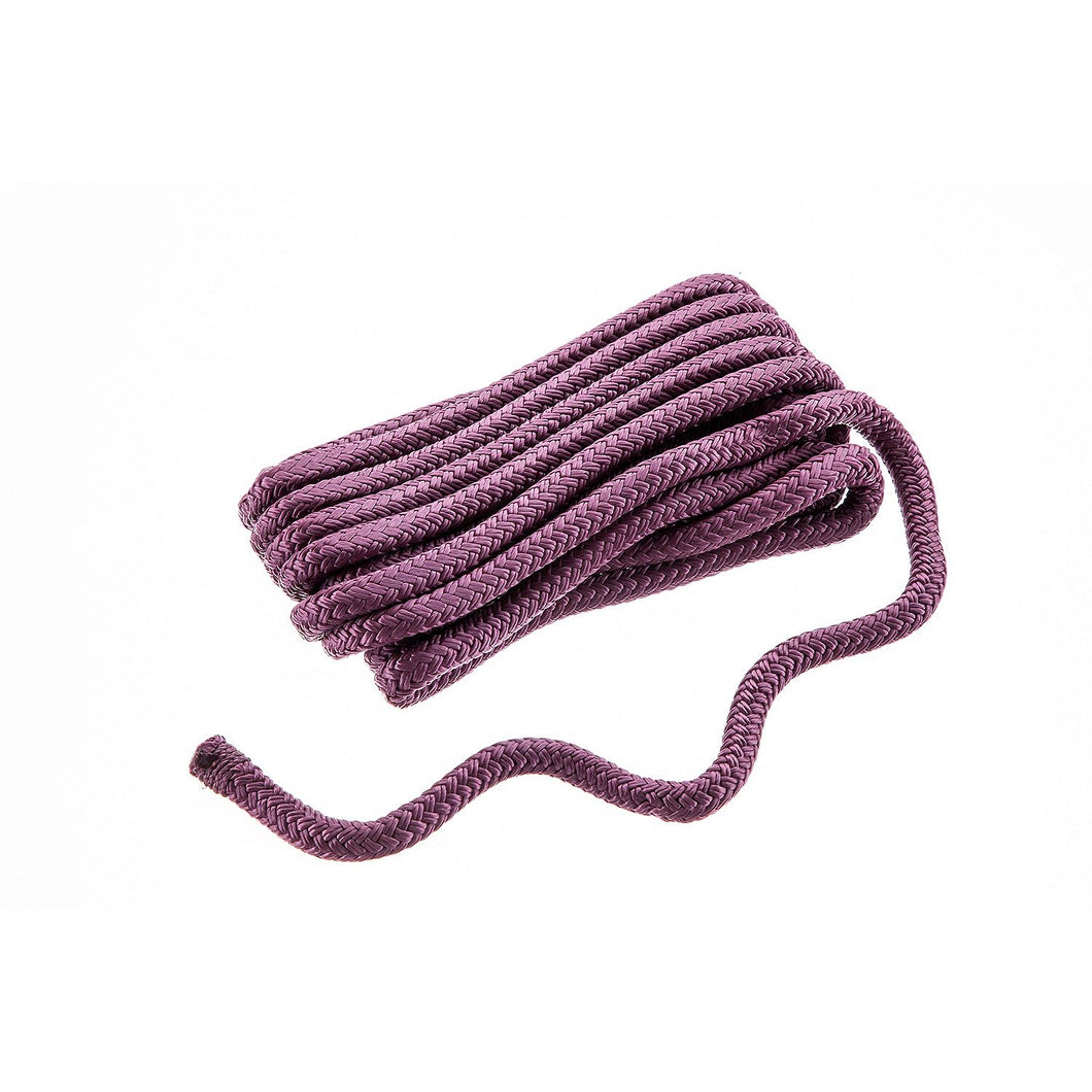 Seachoice Double-Braid Nylon Dock Line w/ Eye Splice, Pre-Shrunk, Heat Stabilized, 3/8 In. X 15 Ft., Burgundy Default Title -Modern Boat Sales & Service