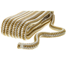 Seachoice Double-Braid Nylon Dock Line w/ Eye Splice, Pre-Shrunk, Heat Stabilized, 1/2 In. X 15 Ft., Gold White Default Title -Modern Boat Sales & Service
