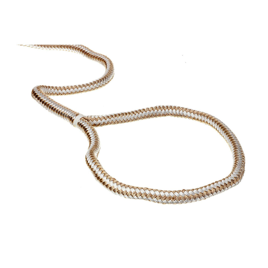 Seachoice Double-Braid Nylon Dock Line w/ Eye Splice, Pre-Shrunk, Heat Stabilized, 5/8 In. X 35 Ft., Gold White Default Title -Modern Boat Sales & Service