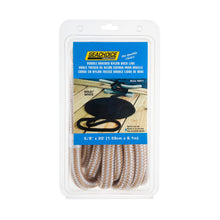 Seachoice Double-Braid Nylon Dock Line w/ Eye Splice, Pre-Shrunk, Heat Stabilized, 5/8 In. X 20 Ft., Gold White Default Title -Modern Boat Sales & Service