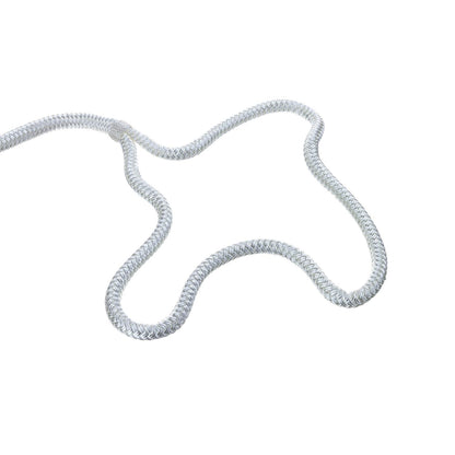 Seachoice Double-Braid Nylon Dock Line w/ Eye Splice, Pre-Shrunk, Heat Stabilized, 3/8 In. X 20 Ft., White Default Title -Modern Boat Sales & Service