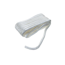 Seachoice Double-Braid Nylon Dock Line w/ Eye Splice, Pre-Shrunk, Heat Stabilized, 3/8 In. X 20 Ft., White -Modern Boat Sales & Service