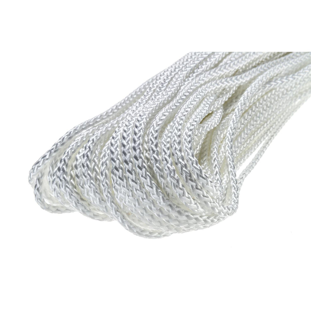 Seachoice Braided Utility Line Boat Rope, 1/8 In. X 100 Ft., White Default Title -Modern Boat Sales & Service