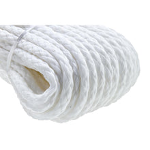 Seachoice Anchor Line Rope, Hollow Braid, Polypropylene, White, Spring Hook, 1/4 In. X 50 Ft. Default Title -Modern Boat Sales & Service