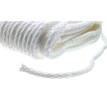 Seachoice Anchor Line Rope, Hollow Braid, Polypropylene, White, Spring Hook, 3/8 In. X 75 Ft. -Modern Boat Sales & Service