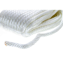 Seachoice Anchor Line Rope, Braided Nylon, White, Spring Hook, 3/16 In. X 100 Ft. -Modern Boat Sales & Service