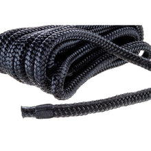 Seachoice Double-Braid Nylon Dock Line w/ Eye Splice, Pre-Shrunk, Heat Stabilized, 3/8 In. X 20 Ft., Black Default Title -Modern Boat Sales & Service