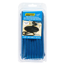 Seachoice Double-Braid Nylon Dock Line w/ Eye Splice, Pre-Shrunk, Heat Stabilized, 3/8 In. X 20 Ft., Blue Default Title -Modern Boat Sales & Service