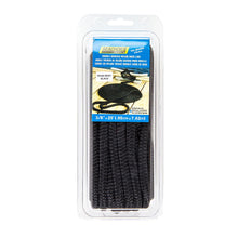 Seachoice Double-Braid Nylon Dock Line w/ Eye Splice, Pre-Shrunk, Heat Stabilized, 3/8 In. X 25 Ft., Black -Modern Boat Sales & Service