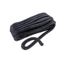Seachoice Double-Braid Nylon Dock Line w/ Eye Splice, Pre-Shrunk, Heat Stabilized, 1/2 In. X 15 Ft., Black Default Title -Modern Boat Sales & Service