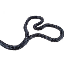 Seachoice Double-Braid Nylon Dock Line w/ Eye Splice, Pre-Shrunk, Heat Stabilized, 5/8 In. X 20 Ft., Black -Modern Boat Sales & Service