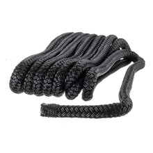 Seachoice 40501 Double-Braid Nylon Dock Line w/ Eye Splice, Pre-Shrunk, Heat Stabilized, 3/8 In. X 10 Ft., Black Default Title -Modern Boat Sales & Service