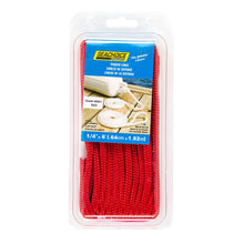 Seachoice Double-Braid Nylon Fender Line, 1/4 In. X 6 Ft., Red -Modern Boat Sales & Service