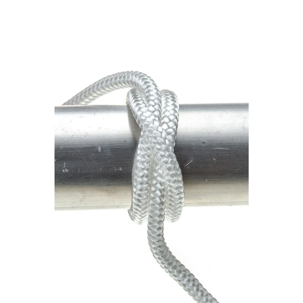 Seachoice Double-Braid Bumper Fender Line, 1/4 in. X 6 Ft., White Default Title -Modern Boat Sales & Service