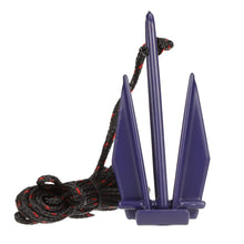 Seachoice PWC Fluke Anchor Kit, Vinyl Coated Fluke Anchor, 25 Ft. Anchor Line and Storage Bag Default Title -Modern Boat Sales & Service