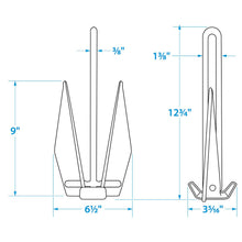 Seachoice PWC Fluke Anchor Kit, Vinyl Coated Fluke Anchor, 25 Ft. Anchor Line and Storage Bag -Modern Boat Sales & Service