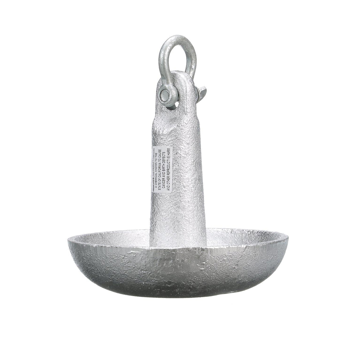 Seachoice Mushroom Anchor, Cast Iron, Aluminum-Painted, Silver, 10 Lbs., Boats Up to 12 Ft. Long -Modern Boat Sales & Service