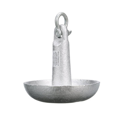 Seachoice Mushroom Anchor, Cast Iron, Aluminum-Painted, Silver, 10 Lbs., Boats Up to 12 Ft. Long -Modern Boat Sales & Service