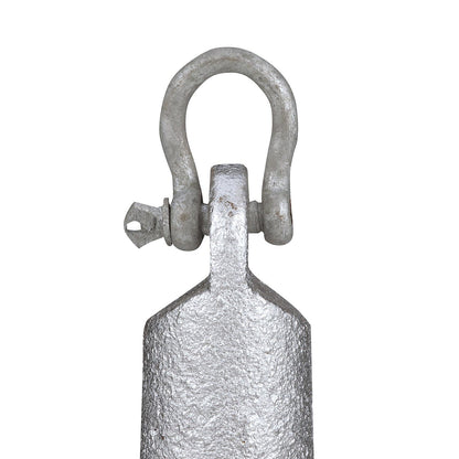 Seachoice Mushroom Anchor, Cast Iron, Aluminum-Painted Silver, 20 Lbs., Boats Up to 24 Ft. Long Default Title -Modern Boat Sales & Service
