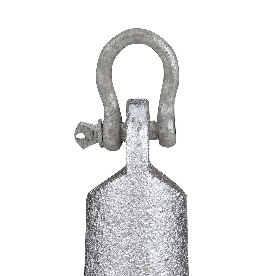 Seachoice Mushroom Anchor, Cast Iron, Aluminum-Painted Silver, 20 Lbs., Boats Up to 24 Ft. Long Default Title -Modern Boat Sales & Service