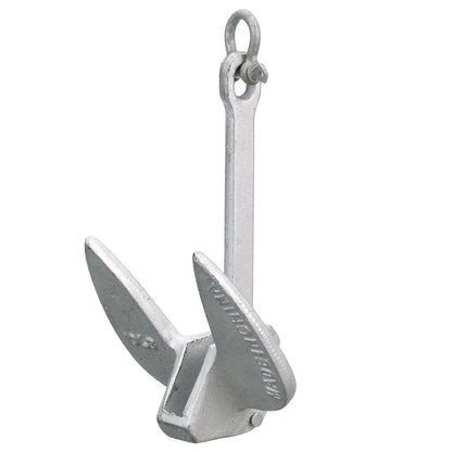 Seachoice Navy Anchor, Aluminum Plated Cast Iron, Silver, 10 Lbs. -Modern Boat Sales & Service