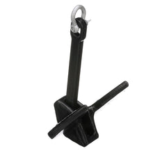 Seachoice Navy Anchor, Vinyl Coated Cast Iron, Black, 10 Lbs. -Modern Boat Sales & Service