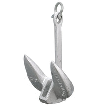 Seachoice Navy Anchor, Aluminum Plated Cast Iron, Silver, 15 Lbs. -Modern Boat Sales & Service