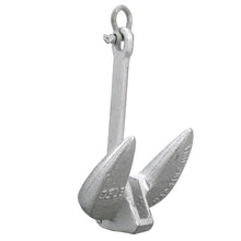 Seachoice Navy Anchor, Aluminum Plated Cast Iron, Silver, 15 Lbs. Default Title -Modern Boat Sales & Service
