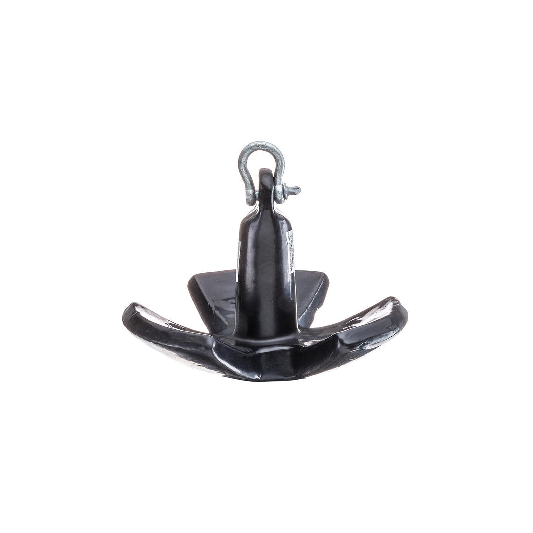 Seachoice River Anchor, Black Vinyl Coated Cast Iron, 20 Lbs. Default Title -Modern Boat Sales & Service