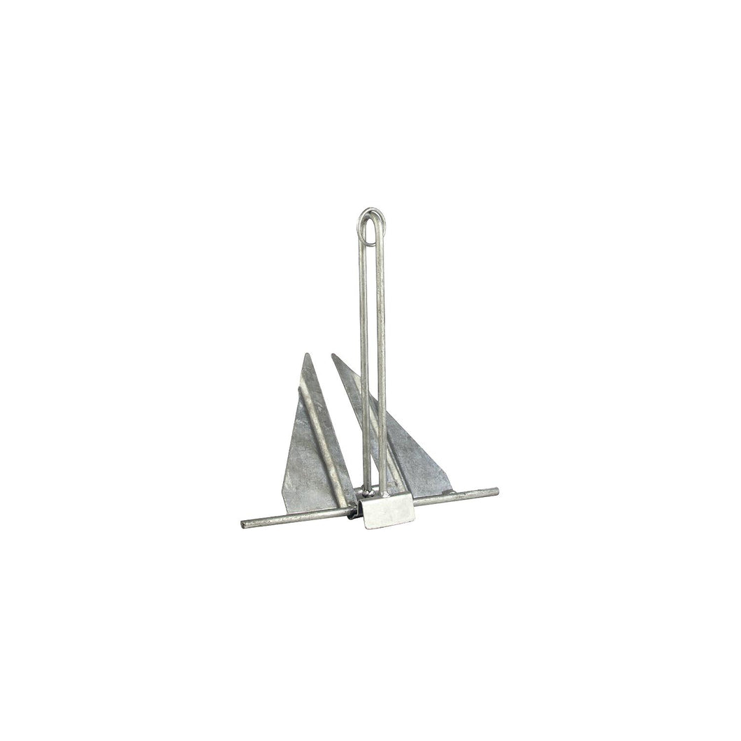 Seachoice Utility Anchor with Slip Ring Shank, Hot-Dipped Galvanized Steel, 5E, for Boats 10-15 ft. -Modern Boat Sales & Service