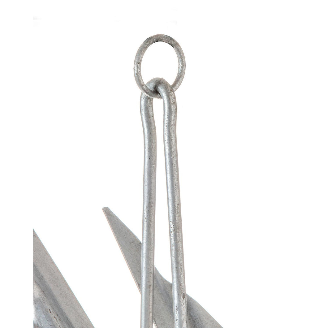 Seachoice Utility Anchor w/ Slip Ring, Size 13E Galvanized Steel Default Title -Modern Boat Sales & Service