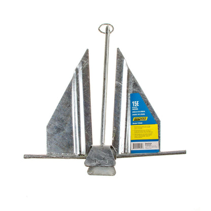 Seachoice Utility Anchor w/ Slip Ring, Size 15E, Galvanized Steel -Modern Boat Sales & Service