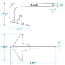 Seachoice Claw Boat Anchor, Hot-Dipped Galvanized Steel, 16.5 Lbs., for 30-Ft. Boat Default Title -Modern Boat Sales & Service