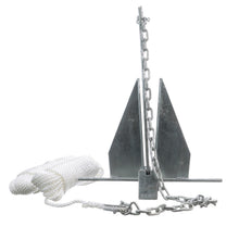 Seachoice Deluxe Anchor Kit, Hot-Dipped Galvanized Steel, Includes Lead Chain, Shackles, 150-Ft. Anchor Line, for Boats 17-24 Ft. Default Title -Modern Boat Sales & Service