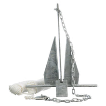Seachoice Deluxe Anchor Kit, Hot-Dipped Galvanized Steel, Includes Lead Chain, Shackles, 150-Ft. Anchor Line, for Boats 25-30 Ft. -Modern Boat Sales & Service