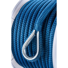 Seachoice Boat Anchor Rope, Double-Braid, Nylon, Achor Line, 3/8 in. X 100 Ft., Blue Default Title -Modern Boat Sales & Service