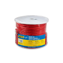 Seachoice Boat Anchor Rope, Double-Braid, Nylon, Achor Line, 1/2 in. X 150 Ft., Red -Modern Boat Sales & Service