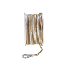 Seachoice Boat Anchor Rope, Double-Braid, Nylon, Achor Line, 3/8 in. X 200 Ft., Gold/White Default Title -Modern Boat Sales & Service