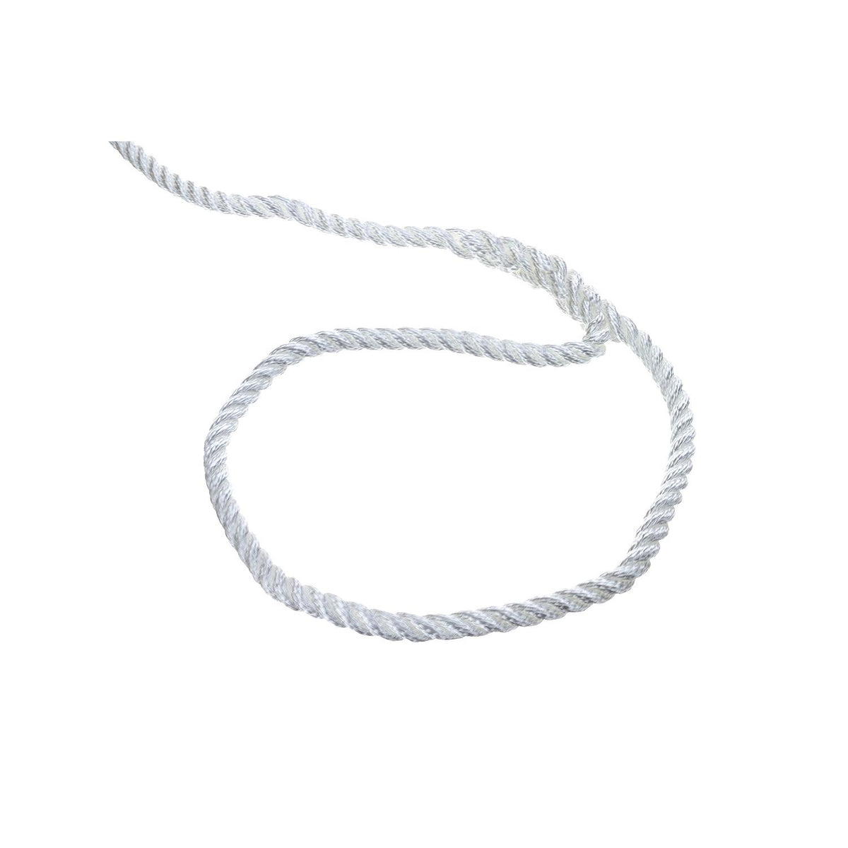 Seachoice High Quality Dock Rope for Boating - 3-Strand Twisted Nylon Dock Line, â…œ-Inch x 25 Feet, White -Modern Boat Sales & Service