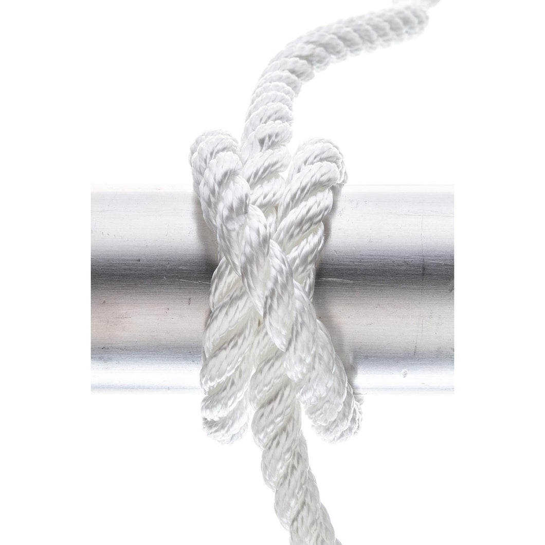 Seachoice High Quality Dock Rope for Boating - 3-Strand Twisted Nylon Dock Line, â…œ-Inch x 25 Feet, White Default Title -Modern Boat Sales & Service
